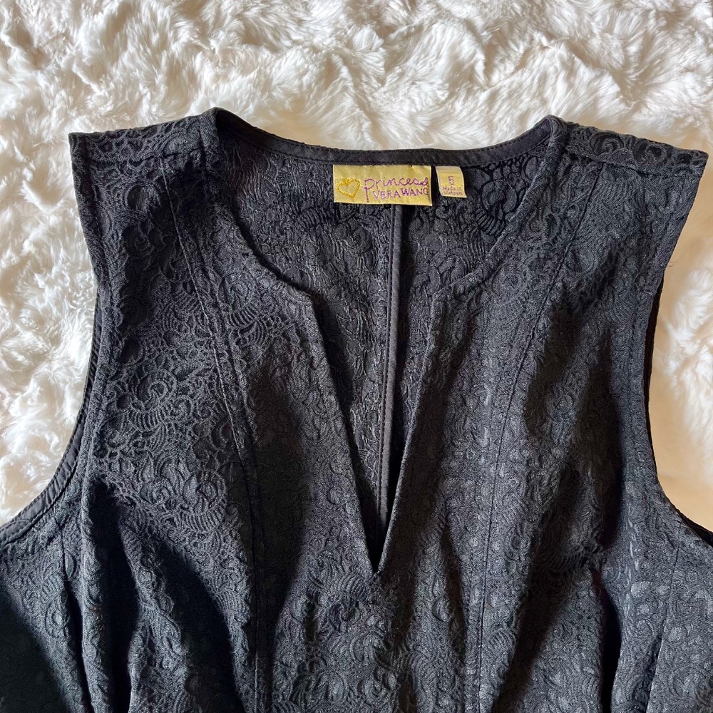 PRINCESS VERA WANG Black dress cocktail/wedding - Size Juniors 5 - Picture 12 of 12
